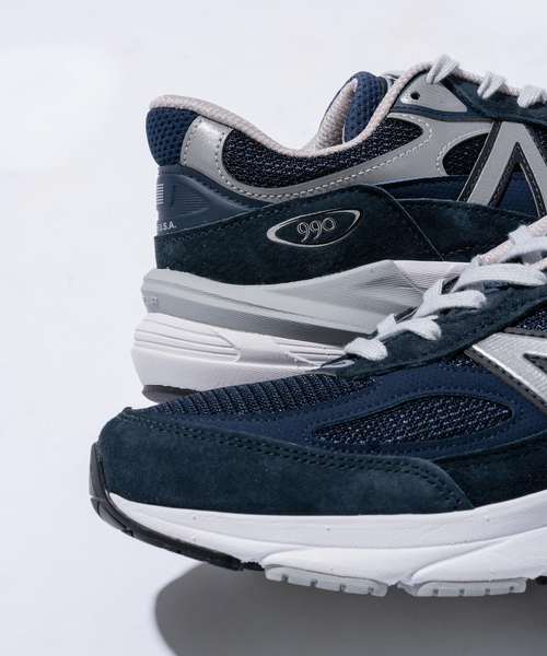 NEW BALANCE(ニューバランス)の「New Balance (ニューバランス) M990NV6 / 990V6(スニーカー・メンズ・ネイビー・26cm/26.5cm/27cm/27.5cm/28cm/28.5cm/29cm)」の4枚目の写真