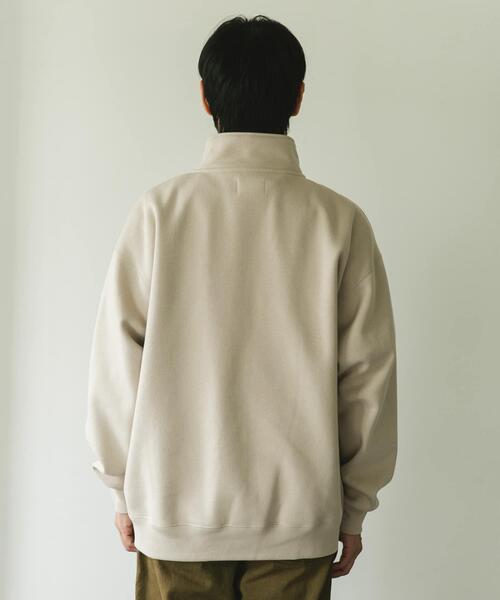 PENNEYS(ぺニーズ)の「『XLサイズ/WEB限定』『別注』PENNEYS×DOORS THE FOX ハーフジップスウェット(スウェット・メンズ・ベージュ/グレー系その他/チャコールグレー・MEDIUM/LARGE/X-LARGE)」の15枚目の写真