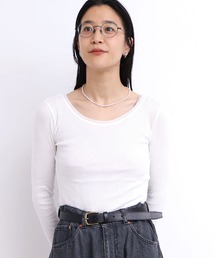 fig London｜フィグロンドンのTシャツ/カットソー（ホワイト/白色系