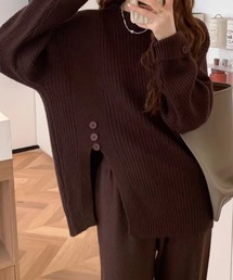 ニットセットアップ(トップス+パンツ)