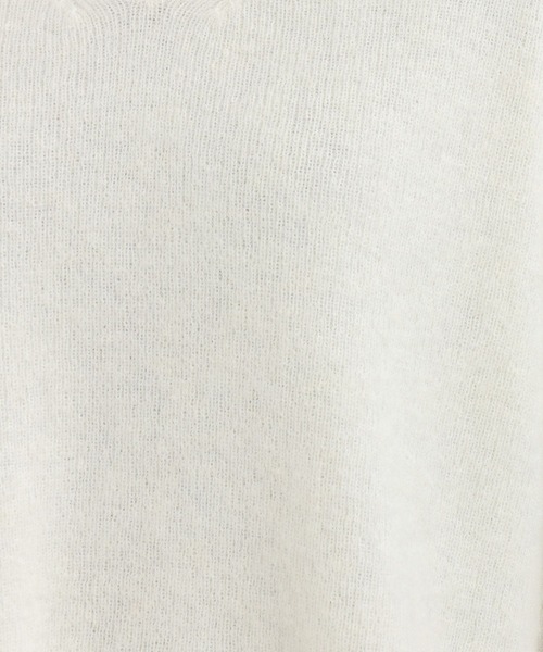 Andemiu(アンデミュウ)の「【手洗い可能】モヘアウールVプルオーバー491832(ニット/セーター・レディース・ピンク/オフホワイト/グレー・FREE)」の16枚目の写真