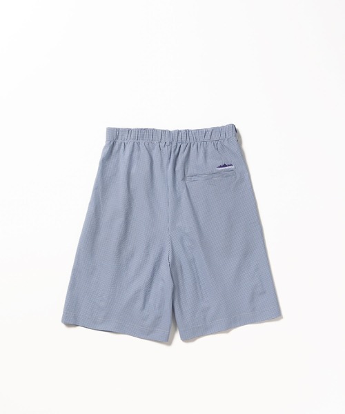 THOUSAND MILE（サウザンドマイル）の「[L's]TUCK SHORT PANTS HIGH AIR PERMEABILITY CHECK/タックショートパンツ（その他パンツ・レディース・ブラウン系その他/ブルー系その他/ブラック系その他・FREE）」の8枚目の写真