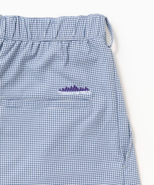 THOUSAND MILE（サウザンドマイル）の「[L's]TUCK SHORT PANTS HIGH AIR PERMEABILITY CHECK/タックショートパンツ（その他パンツ・レディース・ブラウン系その他/ブルー系その他/ブラック系その他・FREE）」の16枚目の写真
