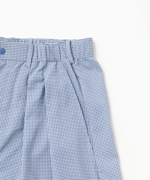 THOUSAND MILE（サウザンドマイル）の「[L's]TUCK SHORT PANTS HIGH AIR PERMEABILITY CHECK/タックショートパンツ（その他パンツ・レディース・ブラウン系その他/ブルー系その他/ブラック系その他・FREE）」の18枚目の写真