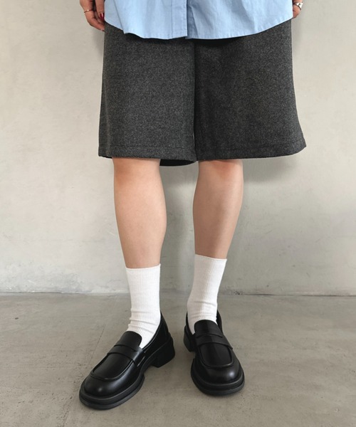 wears(ウェアーズ)の「厚底シンプルコインローファー(ローファー・レディース・ブラック/ブラウン・24.5cm/23.5cm)」の7枚目の写真