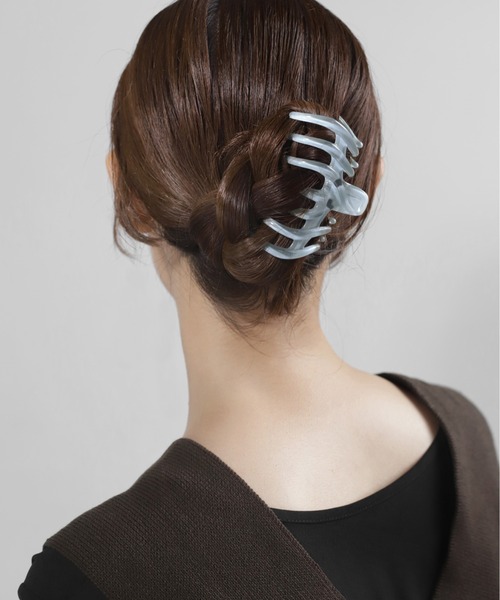 フランス製ニュアンスカラーバンス[M]（バレッタ/ヘアクリップ
