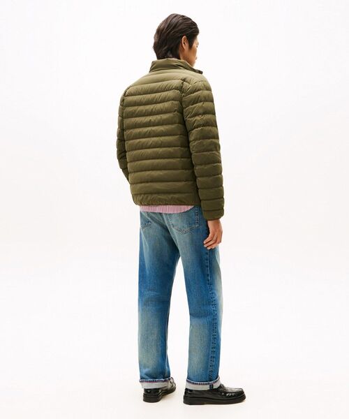TOMMY HILFIGER(トミーヒルフィガー)の「グースダウンパッカブルジャケット(ダウンジャケット/コート・メンズ・グリーン/ネイビー・SMALL/MEDIUM/LARGE/X-LARGE)」の12枚目の写真