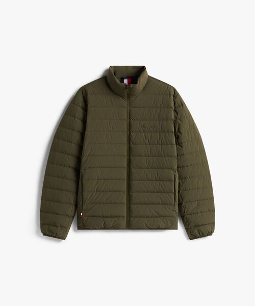 TOMMY HILFIGER(トミーヒルフィガー)の「グースダウンパッカブルジャケット(ダウンジャケット/コート・メンズ・グリーン/ネイビー・SMALL/MEDIUM/LARGE/X-LARGE)」の11枚目の写真