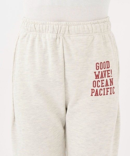 Ocean Pacific(オーシャンパシフィック)の「【OP/オーピー】レディースロゴスウェットパンツ/ウエストゴムワンポイントロゴ(スウェットパンツ・レディース・ダークグリーン/イエロー/オートミール・MEDIUM/LARGE)」の13枚目の写真
