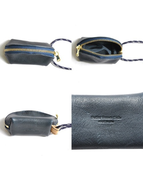 TONE SELECT GOODS（トーンセレクトグッズ）の「Butler Verner Sails(バトラーバーナーセイルズ) ホースレザー ネックポーチ 小銭入れ 【JW-2566】（コインケース・レディース・ダークグリーン/ネイビー・FREE）」の7枚目の写真