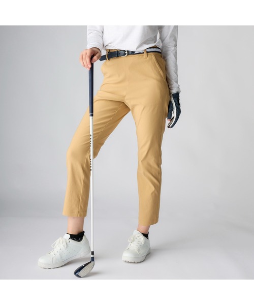 marie claire(マリ・クレール)の「marie claire GOLF マリクレールゴルフ ゴルフウェア ロングパンツ イージーパンツ ストレッチ ボトムス(その他パンツ・レディース・オフホワイト/ブラック/ベージュ・L/M/LL)」の1枚目の写真