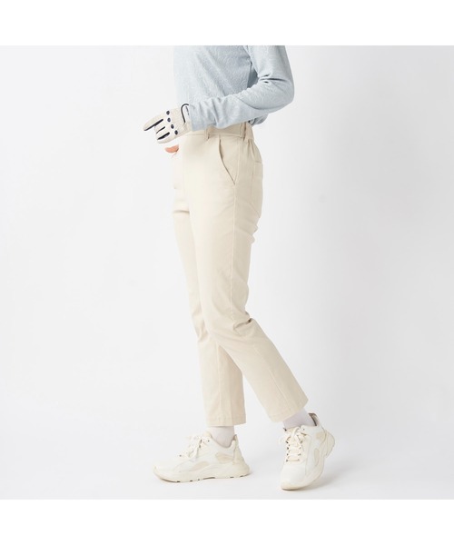 marie claire(マリ・クレール)の「marie claire GOLF マリクレールゴルフ ゴルフウェア ロングパンツ イージーパンツ ストレッチ ボトムス(その他パンツ・レディース・オフホワイト/ブラック/ベージュ・L/M/LL)」の4枚目の写真