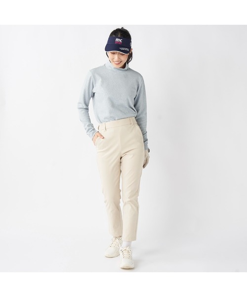 marie claire(マリ・クレール)の「marie claire GOLF マリクレールゴルフ ゴルフウェア ロングパンツ イージーパンツ ストレッチ ボトムス(その他パンツ・レディース・オフホワイト/ブラック/ベージュ・L/M/LL)」の8枚目の写真