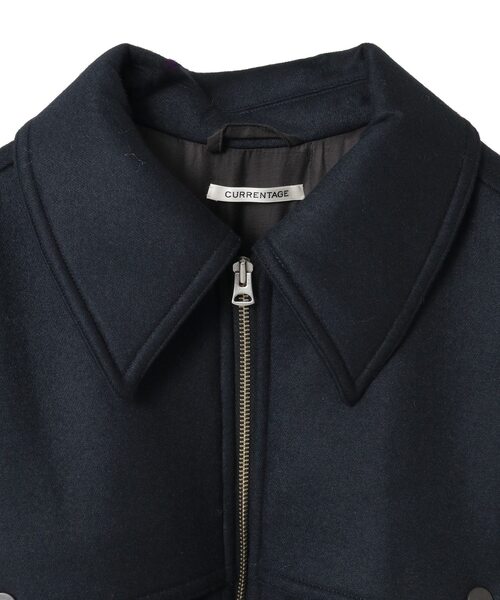 CURRENTAGE(カレンテージ)の「Bonded short coat(MENS)(その他アウター・メンズ・ネイビー・4)」の3枚目の写真