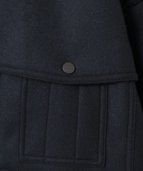 CURRENTAGE(カレンテージ)の「Bonded short coat(MENS)(その他アウター・メンズ・ネイビー・4)」の8枚目の写真
