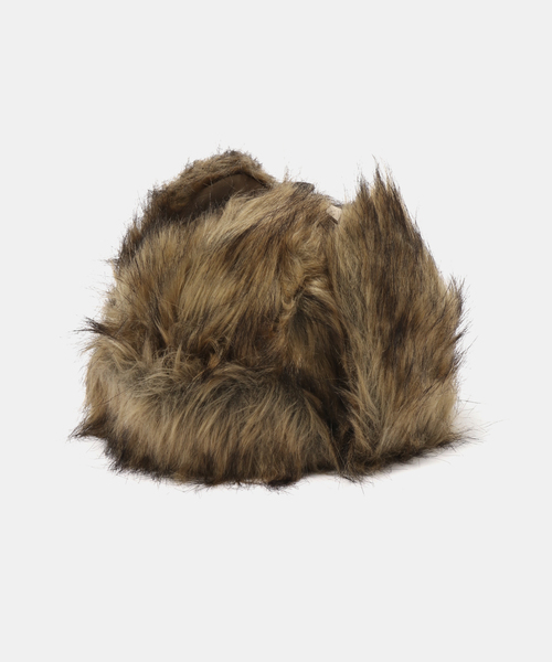 ANNA SUI NYC(アナ スイ エヌ ワイ シー)の「ANNA SUI NYC / アナスイエヌワイシー ファーフライトキャップ(キャップ・レディース・グレー/キャメル/ピンク・FREE)」の1枚目の写真