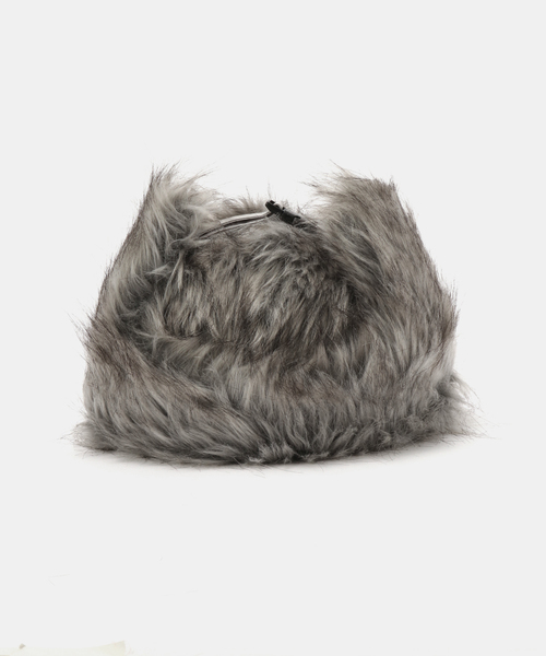 ANNA SUI NYC(アナ スイ エヌ ワイ シー)の「ANNA SUI NYC / アナスイエヌワイシー ファーフライトキャップ(キャップ・レディース・グレー/キャメル/ピンク・FREE)」の6枚目の写真