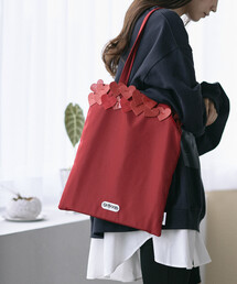 BASICKS（ベイシックス）の「BASICKS × OUTDOOR PRODUCTS × Firsthand/ベイシックス × アウトドアプロダクツ x BASICKS HEART TOTE BAG / トートバッグ / A4（トートバッグ）」