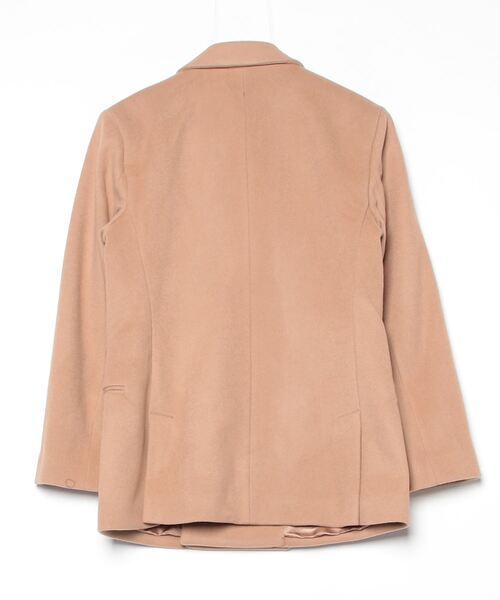 ダブルブレステッド ウール メルトン ブレザー（テーラードジャケット