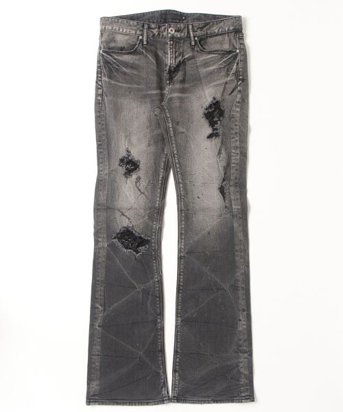 FUGA/フーガ』ペイント加工フレアデニムパンツ（デニムパンツ）｜FUGA