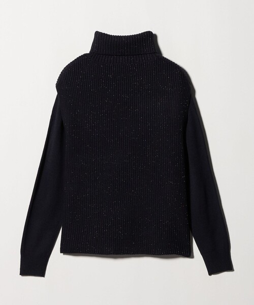 A DAY IN THE LIFE UNITED ARROWS(アデイインザライフユナイテッドアローズ)の「ラメ タートルベスト+プルオーバー ‐ウォッシャブル‐<A DAY IN THE LIFE>(ベスト・レディース・オフホワイト/ダークグレー/ネイビー/ベージュ・FREE)」の12枚目の写真