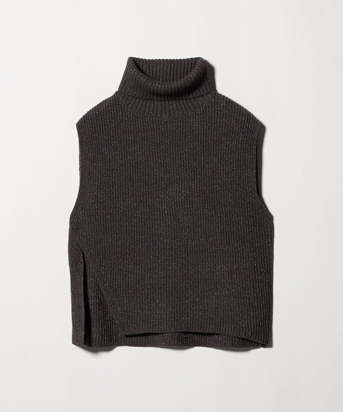 A DAY IN THE LIFE UNITED ARROWS(アデイインザライフユナイテッドアローズ)の「ラメ タートルベスト+プルオーバー ‐ウォッシャブル‐<A DAY IN THE LIFE>(ベスト・レディース・オフホワイト/ダークグレー/ネイビー/ベージュ・FREE)」の22枚目の写真