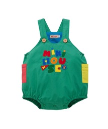 MIKI HOUSE（ミキハウス）の「レトロロゴ ロンパース（ロンパース）」