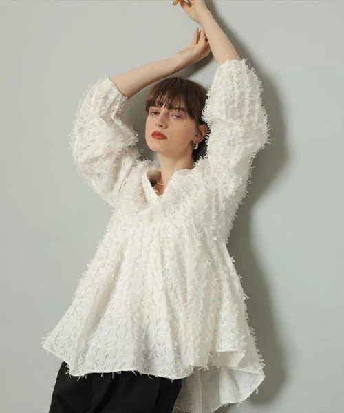 CADUNE（カデュネ）の「ペプラムブラウス（シャツ/ブラウス）」 - WEAR