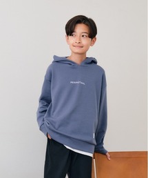 Right-on | 【Refurbish】フェイクレイヤードパーカー（カジュアル/スタイリッシュ/おしゃれ/メンズ/レディース）(パーカー)