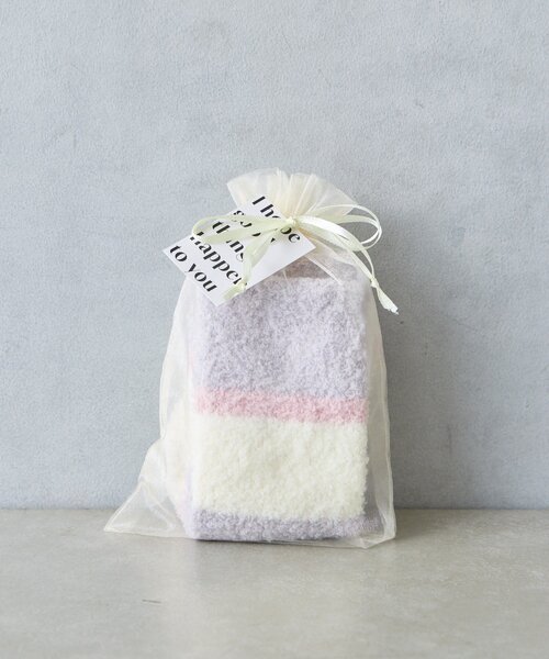 BIRTHDAY BAR（バースデイバー）の「【ラッピングでお届け】あったかセット（生活家電・レディース・ネイビー/オレンジ・0）」の6枚目の写真