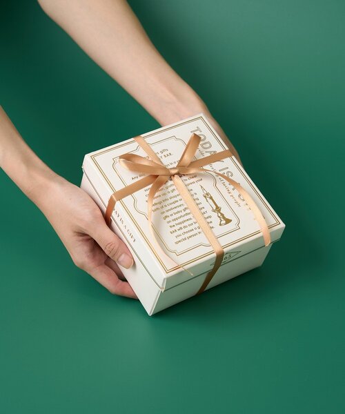 BIRTHDAY BAR（バースデイバー）の「【ラッピングでお届け】あったかセット（生活家電・レディース・ネイビー/オレンジ・0）」の5枚目の写真