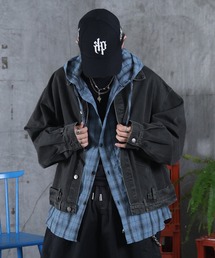 ILL'S | デニム ショートジャケット メンズ レディース ユニセックス(デニムジャケット)