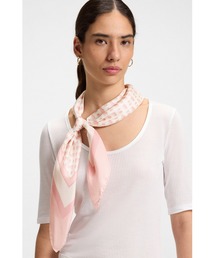 BOSS（ボス）の「イタリア製スカーフ プリント シルクツイル（バンダナ/スカーフ）」