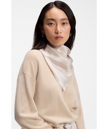 BOSS（ボス）の「イタリア製スカーフ プリント シルクツイル（バンダナ/スカーフ）」