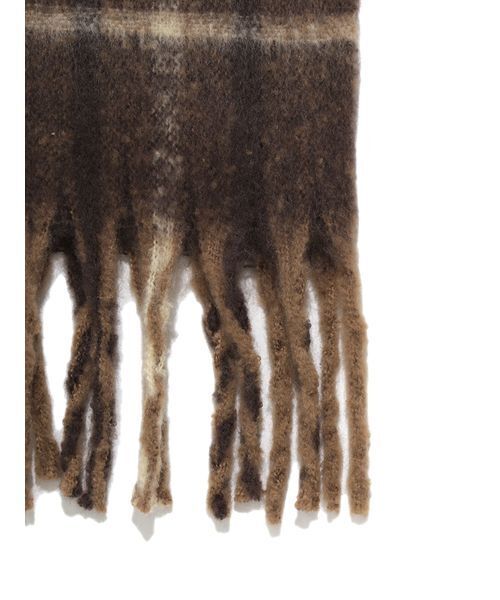 SNIDEL（スナイデル）の「バリエマフラー（マフラー・レディース・ピンク/ブラウン/イエロー・F）」の11枚目の写真