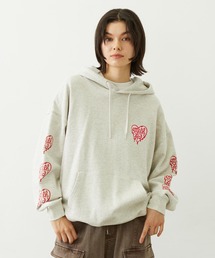 MILKFED.（ミルクフェド）の「MELTY HEART WIDE HOODIE SWEAT（パーカー）」