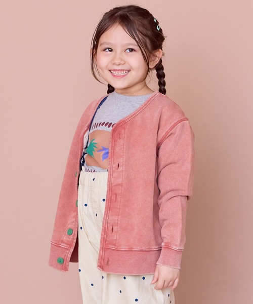 MARKEY'S(마키즈)의 「우라케 밀리터리 가디건(가디건/볼레로)」｜레드