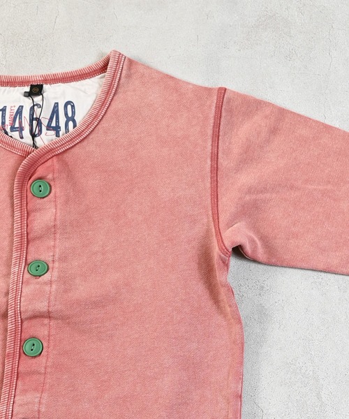 MARKEY'S（マーキーズ）の「ウラケミリタリーカーディガン（カーディガン/ボレロ・キッズ・ブルー/レッド/チャコール・80/95/100/110/120/130/140/150/90）」の14枚目の写真