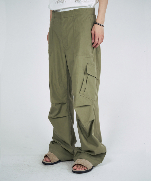 SLOWACID（スローアシッド）の「CNテックカーゴパンツ[アッシュカーキ]（その他パンツ・レディース・その他・SMALL/MEDIUM/LARGE）」の3枚目の写真