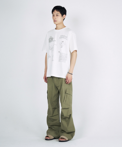 SLOWACID（スローアシッド）の「CNテックカーゴパンツ[アッシュカーキ]（その他パンツ・レディース・その他・SMALL/MEDIUM/LARGE）」の4枚目の写真