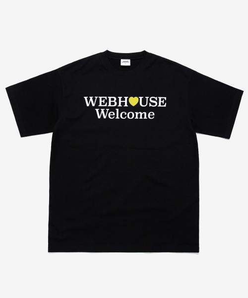 WEBHOUSE(ウェブハウス)の「ウェブハウスラブTシャツ - ブラック(Tシャツ/カットソー・レディース・その他・LARGE/SMALL/MEDIUM)」の2枚目の写真
