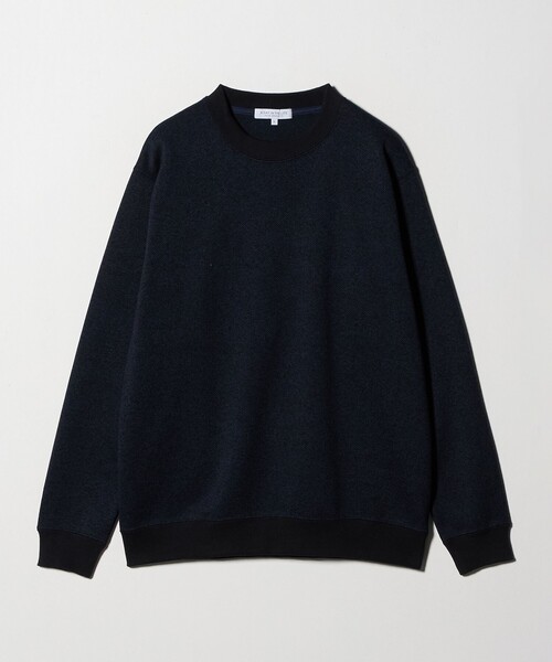 A DAY IN THE LIFE UNITED ARROWS(アデイインザライフユナイテッドアローズ)の「ニットフリース ヘリンボーンプリント スウェット<A DAY IN THE LIFE>(スウェット・メンズ・グレー系/ネイビー/ダークグレー・M/L/S)」の3枚目の写真