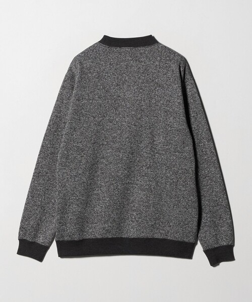 A DAY IN THE LIFE UNITED ARROWS(アデイインザライフユナイテッドアローズ)の「ニットフリース ヘリンボーンプリント スウェット<A DAY IN THE LIFE>(スウェット・メンズ・グレー系/ネイビー/ダークグレー・M/L/S)」の9枚目の写真