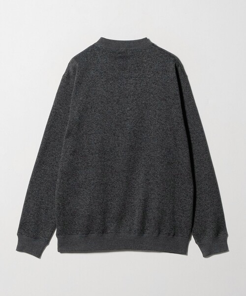 A DAY IN THE LIFE UNITED ARROWS(アデイインザライフユナイテッドアローズ)の「ニットフリース ヘリンボーンプリント スウェット<A DAY IN THE LIFE>(スウェット・メンズ・グレー系/ネイビー/ダークグレー・M/L/S)」の16枚目の写真