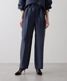 【Drawing Numbers】《セットアップ対応可》シルキーダブルクロスワイドパンツ