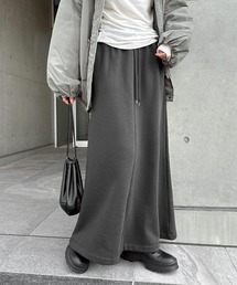 andme（アンドミー）の「裏起毛スウェットロングマキシスカート（スカート・レディース）」