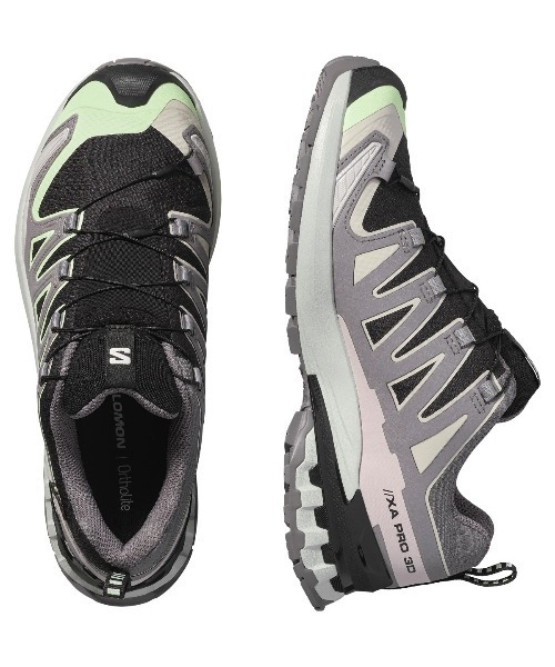 SALOMON(サロモン)の「SALOMON XA PRO 3D V9 GORE-TEX(サロモン XA PRO 3D V9 ゴアテックス)(スニーカー・レディース・イエロー系/ブラック系・22.5cm/24cm/24.5cm/25cm/23cm)」の6枚目の写真