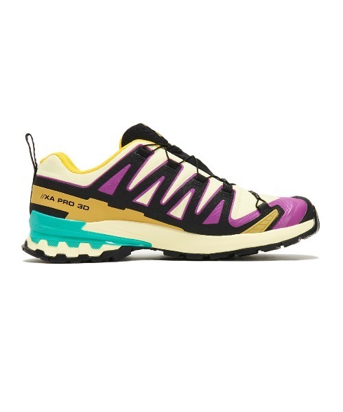 SALOMON(サロモン)の「SALOMON XA PRO 3D V9 GORE-TEX(サロモン XA PRO 3D V9 ゴアテックス)(スニーカー・レディース・イエロー系/ブラック系・22.5cm/24cm/24.5cm/25cm/23cm)」の12枚目の写真