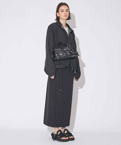 beautiful people(ビューティフルピープル)の「excerption riders boston bag(ボストンバッグ・レディース・ブラック・FREE)」の7枚目の写真
