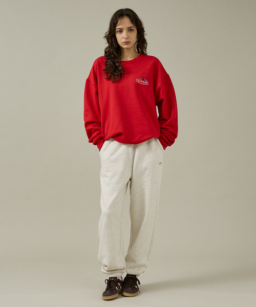 FRUIT OF THE LOOM(フルーツオブザルーム)の「【FRUIT OF THE LOOM/フルーツ オブ ザ ルーム】BASIC SWEAT PANT/パンツ/ボトムス/スウェット/お出かけ【WEB限定】(スウェットパンツ・レディース・ブラック/ネイビー/アイボリー/グレー・フリー)」の8枚目の写真